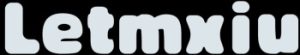 Letmxiu logo black